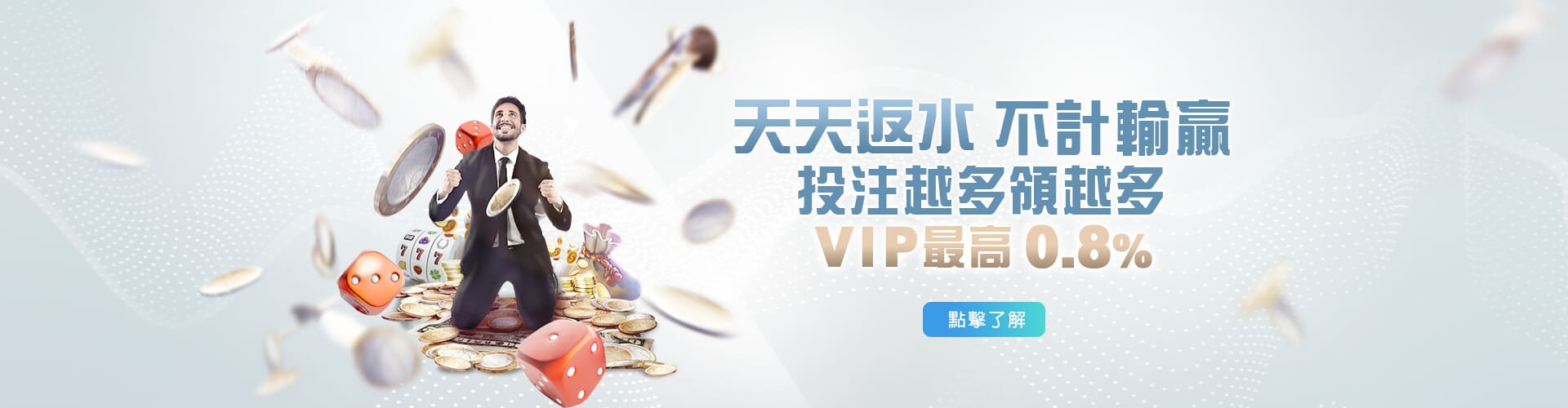 王牌娛樂城天天返水優惠